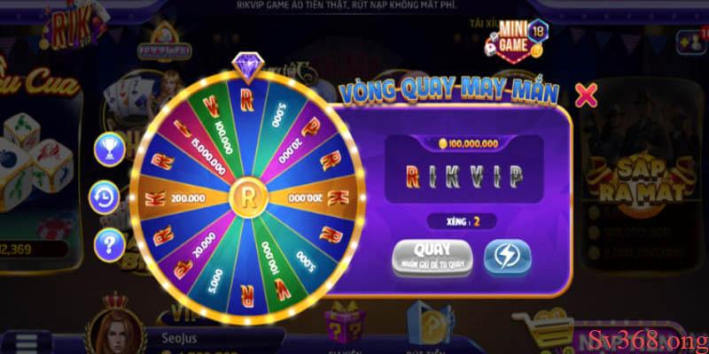 Giftcode Rikvip - Cách Nhận Giftcode Nhanh Chóng Tại Sv368 2 Nhận giftcode bằng cách quay vòng quay may mắn