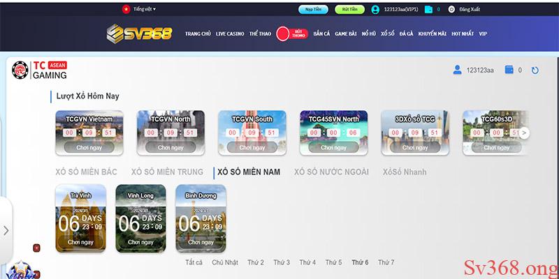 Xổ số Sv368 - Nhà cái lô đề xổ số đỉnh nốc kịch trần 2025 3 Dịch vụ lô đề, xổ số cực hot tại Sv368