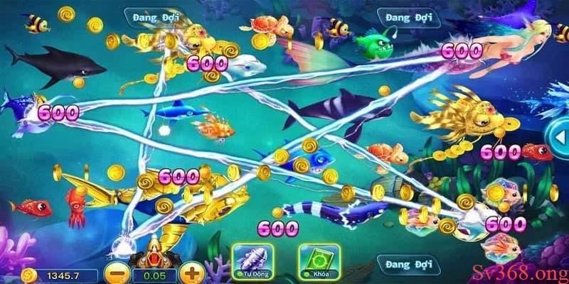 Cực Hot Cắn Cá Đổi Thưởng Tại Sv368 - Chơi Bắn cá Thắng Lớn 2 Ưu tiên bắn cá lớn và nạp đủ đạn